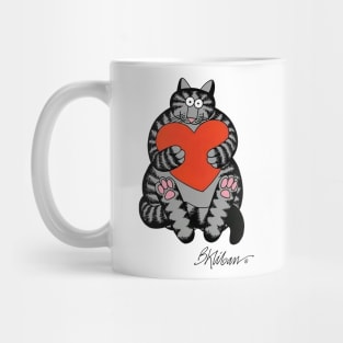 B Kliban Cat  -valentine day Mug